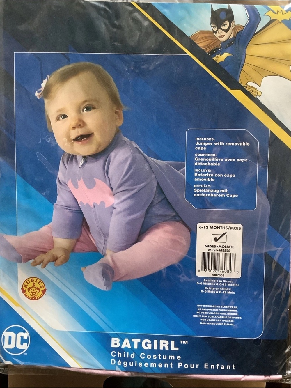 DC Comics Batgirl Infant Jumper